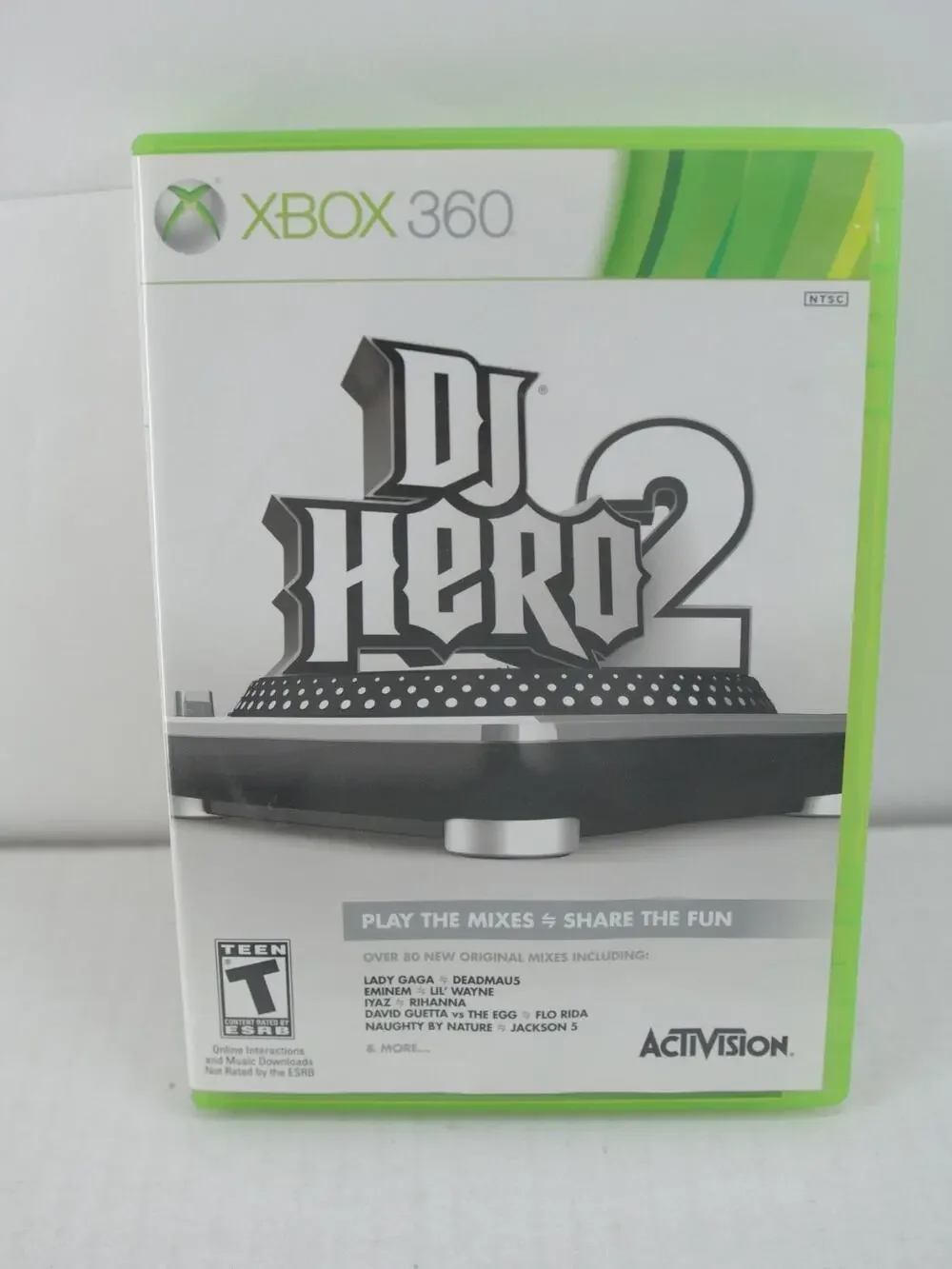 DJ Hero 2 Microsoft Xbox 360, 2010